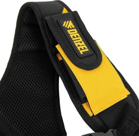 Сумка поясная Denzel 90290 усиленный, с лямками, держатель для молотка