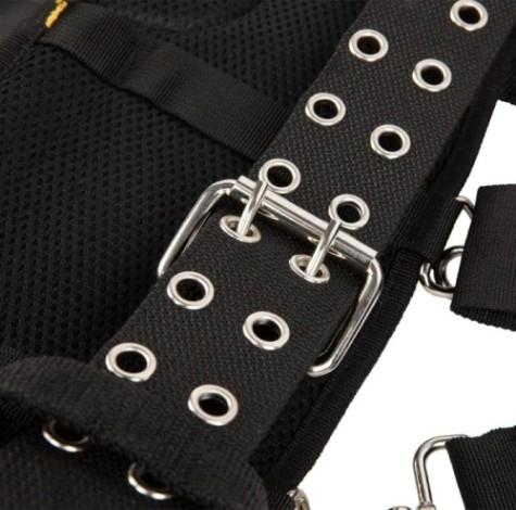 Сумка поясная Denzel 90290 усиленный, с лямками, держатель для молотка