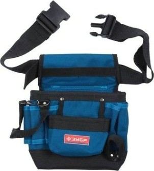 Сумка поясная для инструментов ЗУБР 38632 9 карманов