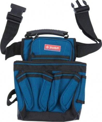 Сумка поясная для инструментов ЗУБР 38634 7 карманов
