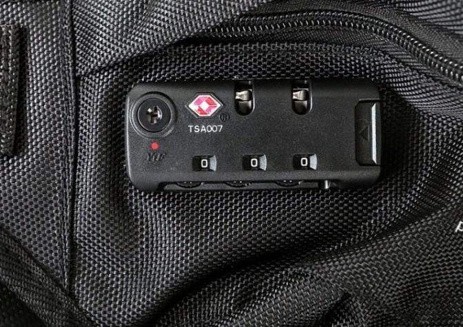 Сумка поясная HANSKONNER HKWB0002 410ммx170ммx100мм, кодовый замок, pat.