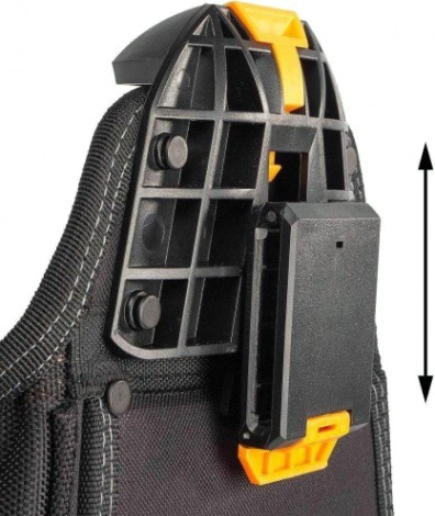 Сумка поясная КВТ СМ-04 модульная на клипсе серия "quick-lock" (kbt) [83138]