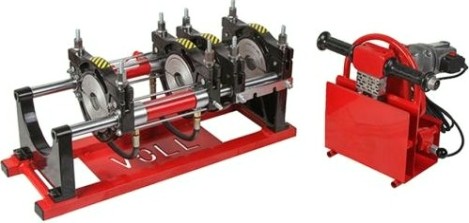 Сварочная машина гидравлическая для пласт.труб VOLL 4.01601 для V-Weld G160