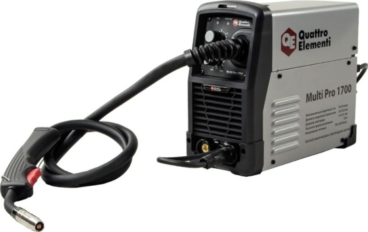 Сварочный аппарат полуавтомат QUATTRO ELEMENTI Multi Pro 1700 [790-052]