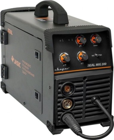 Сварочный аппарат полуавтомат СВАРОГ REAL MIG 200 BLACK (N24002N) многофункциональный (MIG/MAG, MMA) [00000095883]