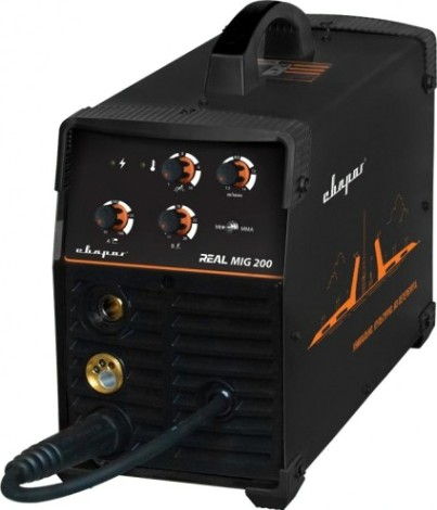 Сварочный аппарат полуавтомат СВАРОГ REAL MIG 200 BLACK (N24002N) многофункциональный (MIG/MAG, MMA) [00000095883]