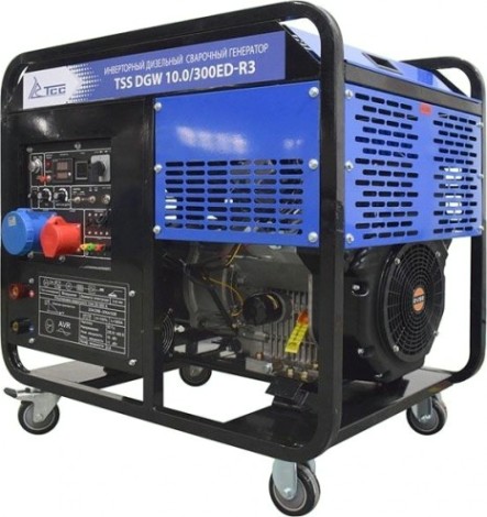 Сварочный генератор ТСС DGW 10.0/300ED-R3 инверторный дизельный [026498]