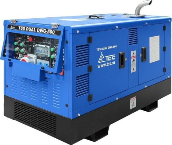 Сварочный генератор ТСС DUAL DWG-500 двухпостовой дизельный [039736]