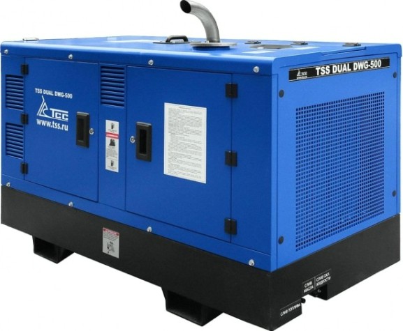 Сварочный генератор ТСС DUAL DWG-500 двухпостовой дизельный [039736]