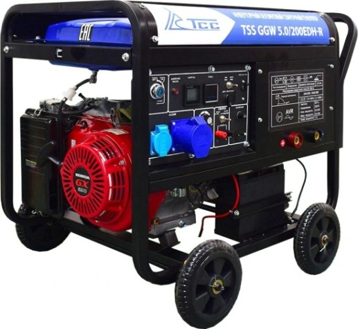Сварочный генератор ТСС GGW 5.0/200EDH-R инверторный бензиновый (HONDA GX-390) [026119]