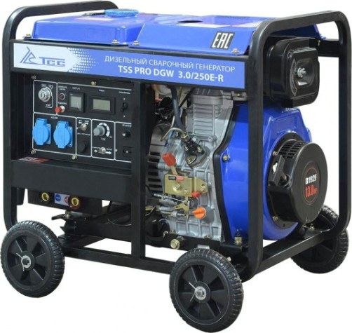 Сварочный генератор ТСС PRO DGW 3.0/250E-R дизельный [022833]
