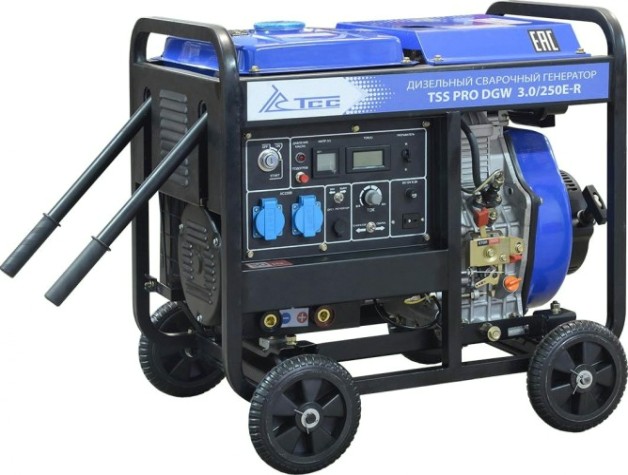 Сварочный генератор ТСС PRO DGW 3.0/250E-R дизельный [022833]