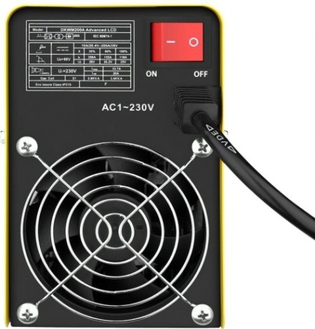 Сварочный инвертор DEKO DKWM200A LCD Advanced [051-4676]