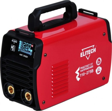 Сварочный инвертор ELITECH АИС 200ДК [196357]