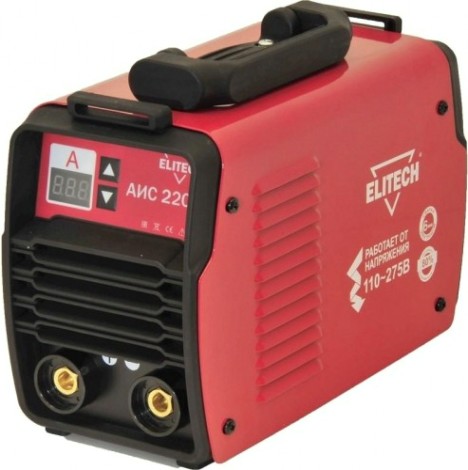 Сварочный инвертор ELITECH АИС 220Д мма [192066]