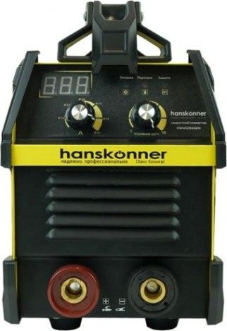 Сварочный инвертор HANSKONNER HWM1250GEN работа от генератора