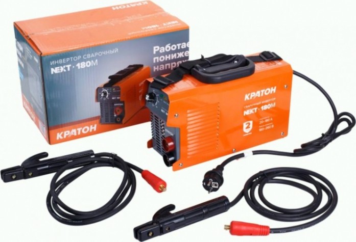 Сварочный инвертор КРАТОН NEXT-180М [3 04 02 019]
