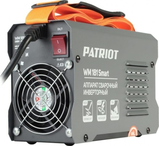 Сварочный инвертор PATRIOT WM 181Smart MMA + маска 301D [605302293]