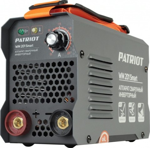 Сварочный инвертор PATRIOT WM 201 Smart [605302137]