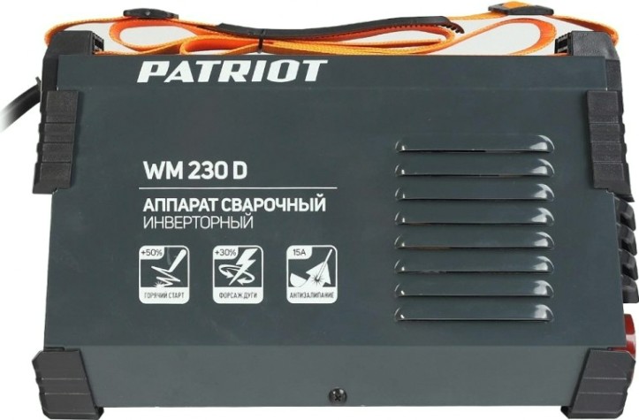 Сварочный инвертор PATRIOT WM230D MMA 605302023 [605302023]