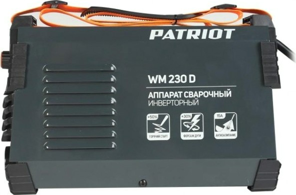 Сварочный инвертор PATRIOT WM230D MMA + маска 311D [605302290]