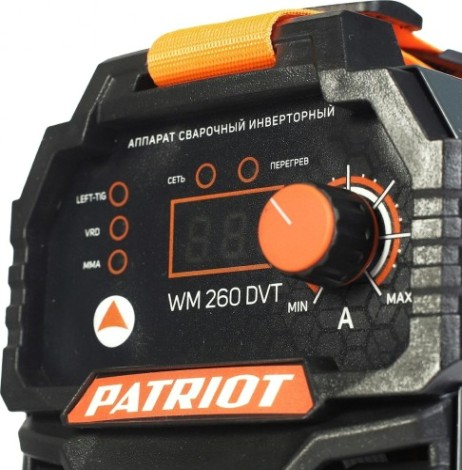 Сварочный инвертор PATRIOT WM260DVT MMA 605302026 [605302026]