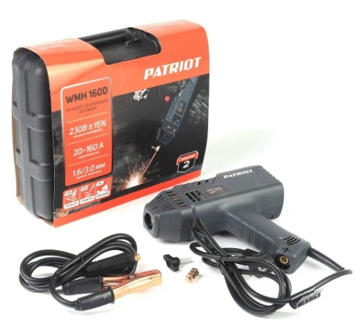 Сварочный инвертор PATRIOT WMH 160D MMA [605302210]