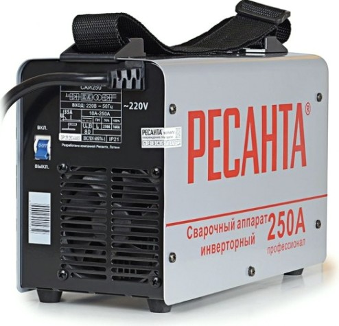 Сварочный инвертор Ресанта САИ 250 в кейсе [65/23]