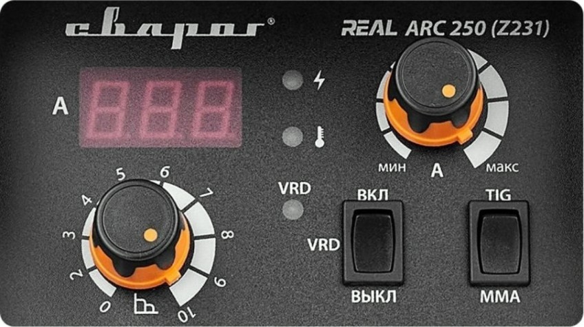 Сварочный инвертор СВАРОГ REAL ARC 250 (Z231) [00000099054]