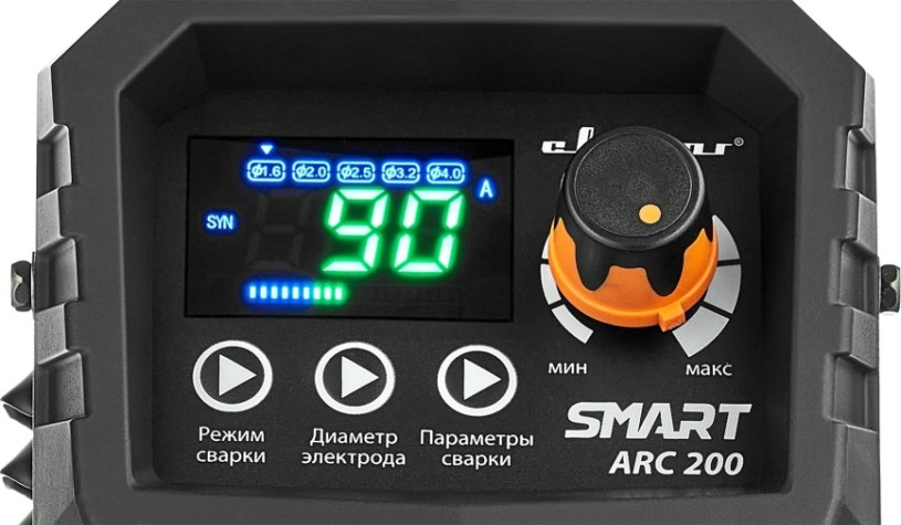 Сварочный инвертор СВАРОГ REAL SMART ARC 200 BLACK (Z28303) [00000097886]