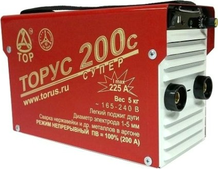 Сварочный инвертор Торус 200С + комплект проводов [95566020]