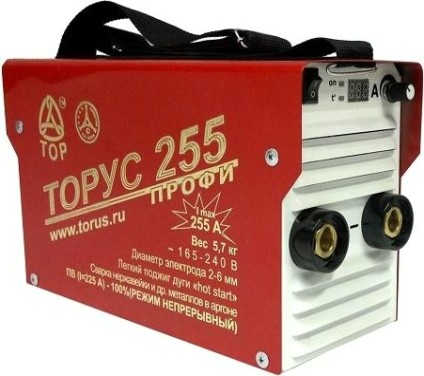 Сварочный инвертор Торус 255 НАКС + комплект проводов [95566030]