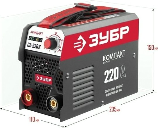Сварочный инвертор ЗУБР МАСТЕР СА-220К [СА-220К]