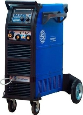Сварочный полуавтомат AURORA SKYWAY 350 DUAL PULSE с выносным механизмом подачи многофункциональный (MIG/MAG, MMA, TIG) водяное ох [26645]