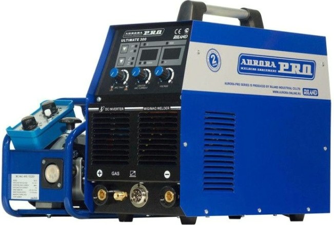 Сварочный полуавтомат AURORA ULTIMATE 300 многофункциональный (MIG/MAG, MMA) [14766]