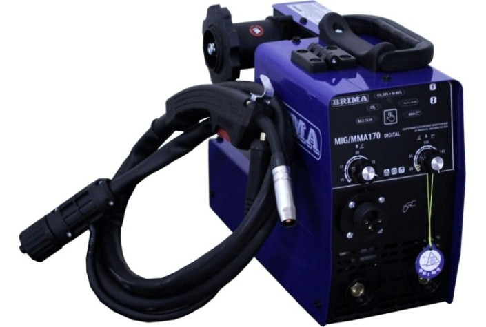 Сварочный полуавтомат Brima MIG/MMA-170 DIGITAL [НП000001411]