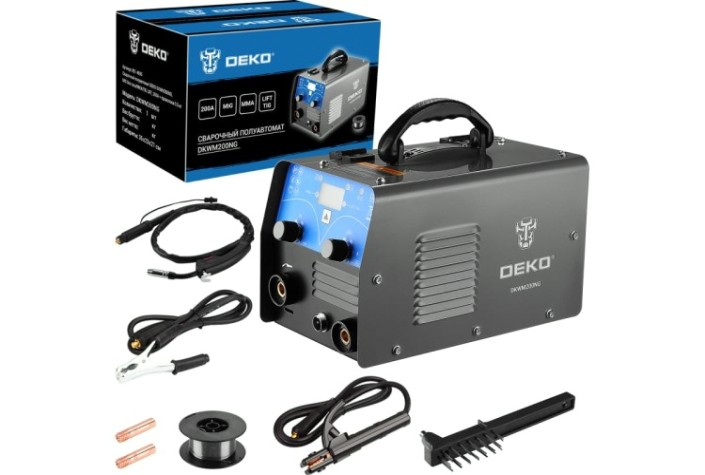 Сварочный полуавтомат DEKO DKWM200NG (без газа) [051-4695]