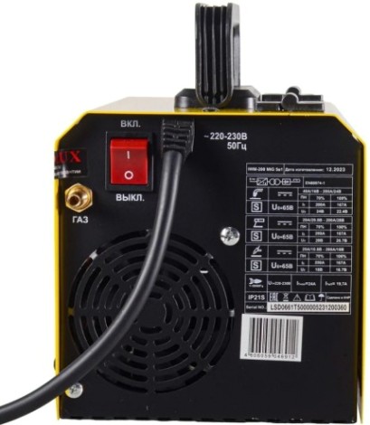 Сварочный полуавтомат EUROLUX IWM-200 MIG 5в1 [65/180]