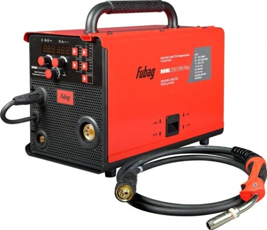 Сварочный полуавтомат FUBAG INMIG 200 SYN PLUS (31434) + горелка FB 250 3 м (38443) [31434.1]