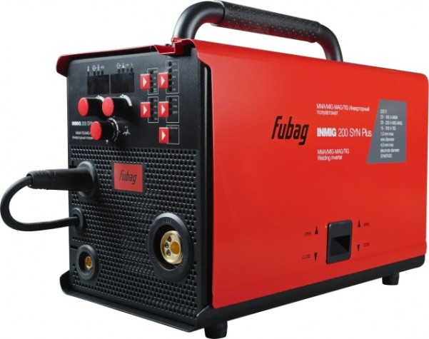 Сварочный полуавтомат FUBAG INMIG 200 SYN PLUS (31434) + горелка FB 250 3 м (38443) [31434.1]