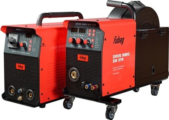 Сварочный полуавтомат FUBAG INMIG 500T DW SYN (31406) + подающий механизм DRIVE DW SYN (31407) [31406.2]