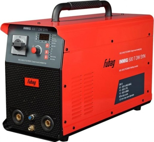 Сварочный полуавтомат FUBAG INMIG 500T DW SYN (31406) + подающий механизм DRIVE DW SYN (31407) [31406.2]