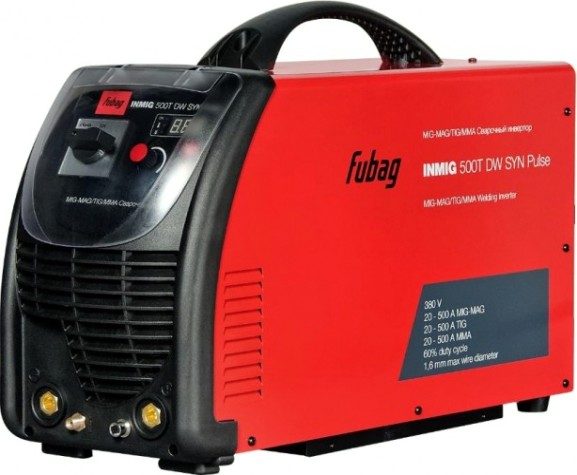 Сварочный полуавтомат FUBAG INMIG 500T DW SYN PULSE (31443)+DRIVE INMIG DW SYN + горелка FB 400 3m (38449) + Шланг пакет 5 м [31443.2]