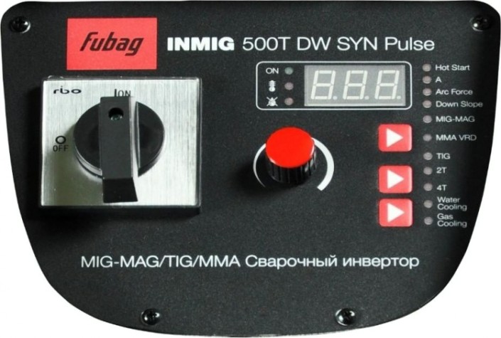 Сварочный полуавтомат FUBAG INMIG 500T DW SYN PULSE (31443)+DRIVE INMIG DW SYN + горелка FB 400 3m (38449) + Шланг пакет 5 м [31443.2]
