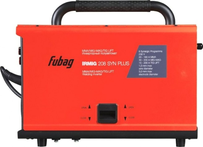 Сварочный полуавтомат FUBAG IRMIG 208 SYN PLUS (31447) + горелка fb 250 3m (fb 250 ergo 3m) (3844 [31447.1]