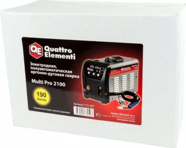 Сварочный полуавтомат QUATTRO ELEMENTI Multi Pro 2100 [772-593]