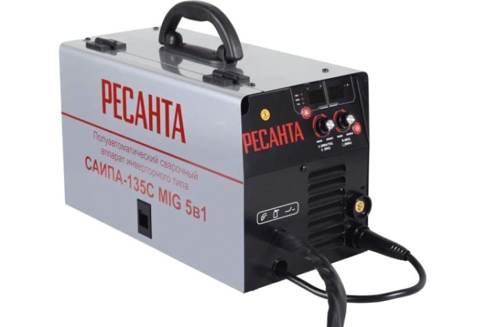 Сварочный полуавтомат Ресанта САИПА-135 многофункциональный (MIG/MAG, MMA) [65/7]