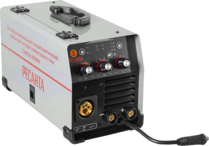 Сварочный полуавтомат Ресанта САИПА-200МФ многофунциональный (MIG/MAG. MMA. TIG DC) [65/24]