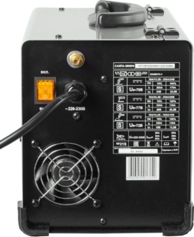 Сварочный полуавтомат Ресанта САИПА-200МФ многофунциональный (MIG/MAG. MMA. TIG DC) [65/24]