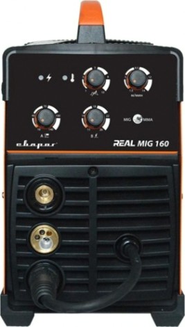 Сварочный полуавтомат СВАРОГ REAL MIG160 (N24001N) многофункциональный (MIG/MAG, MMA) [00000095724]